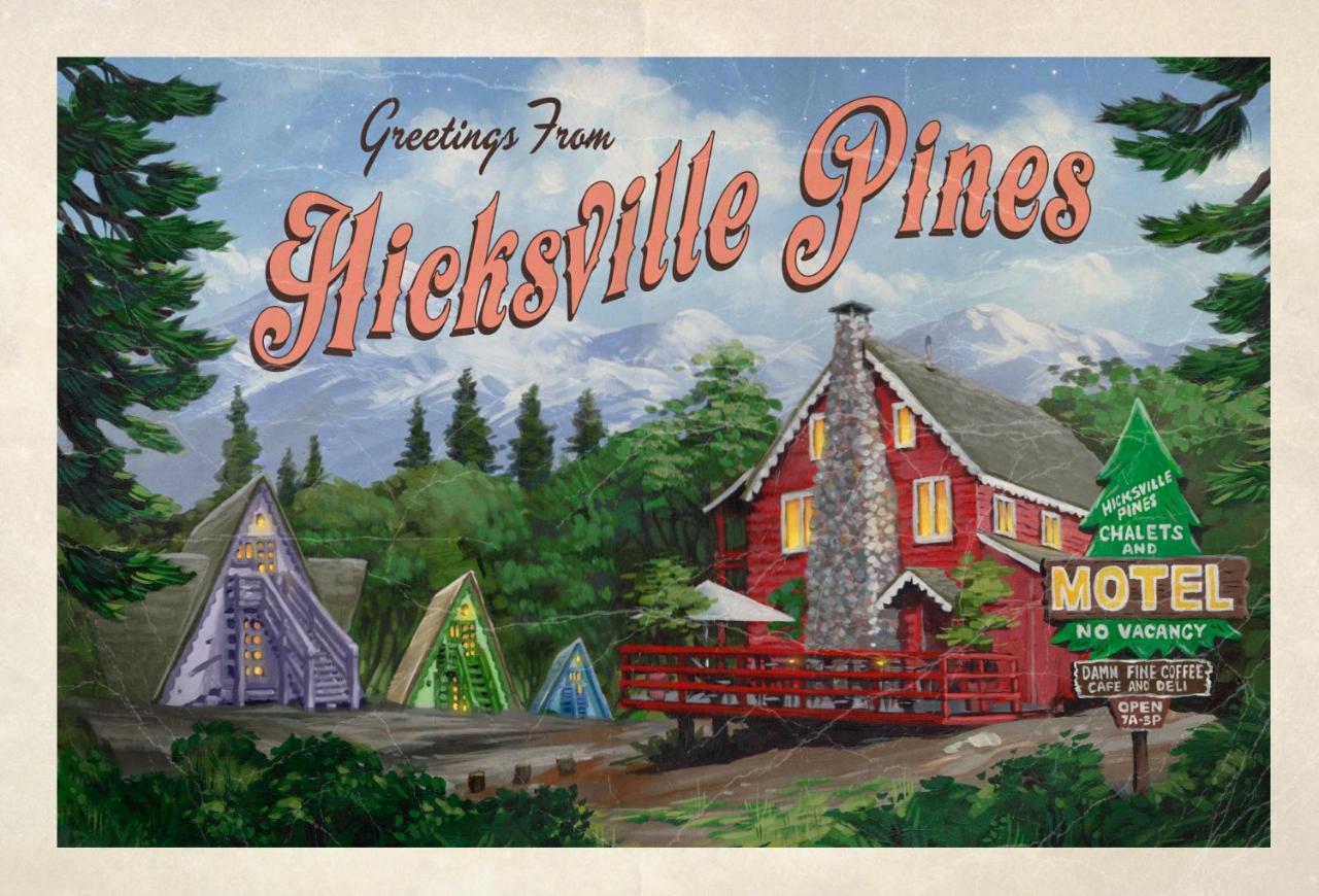 Hicksville Pines Chalets & Motel Idyllwild Esterno foto